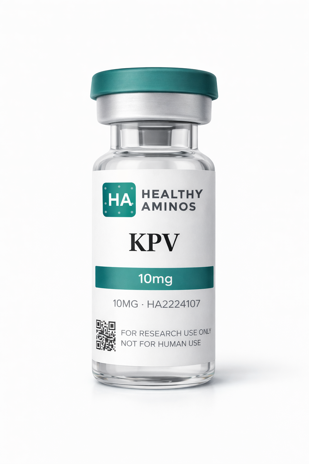 KPV 10mg lyophilized peptide vial — Healthy Aminos
