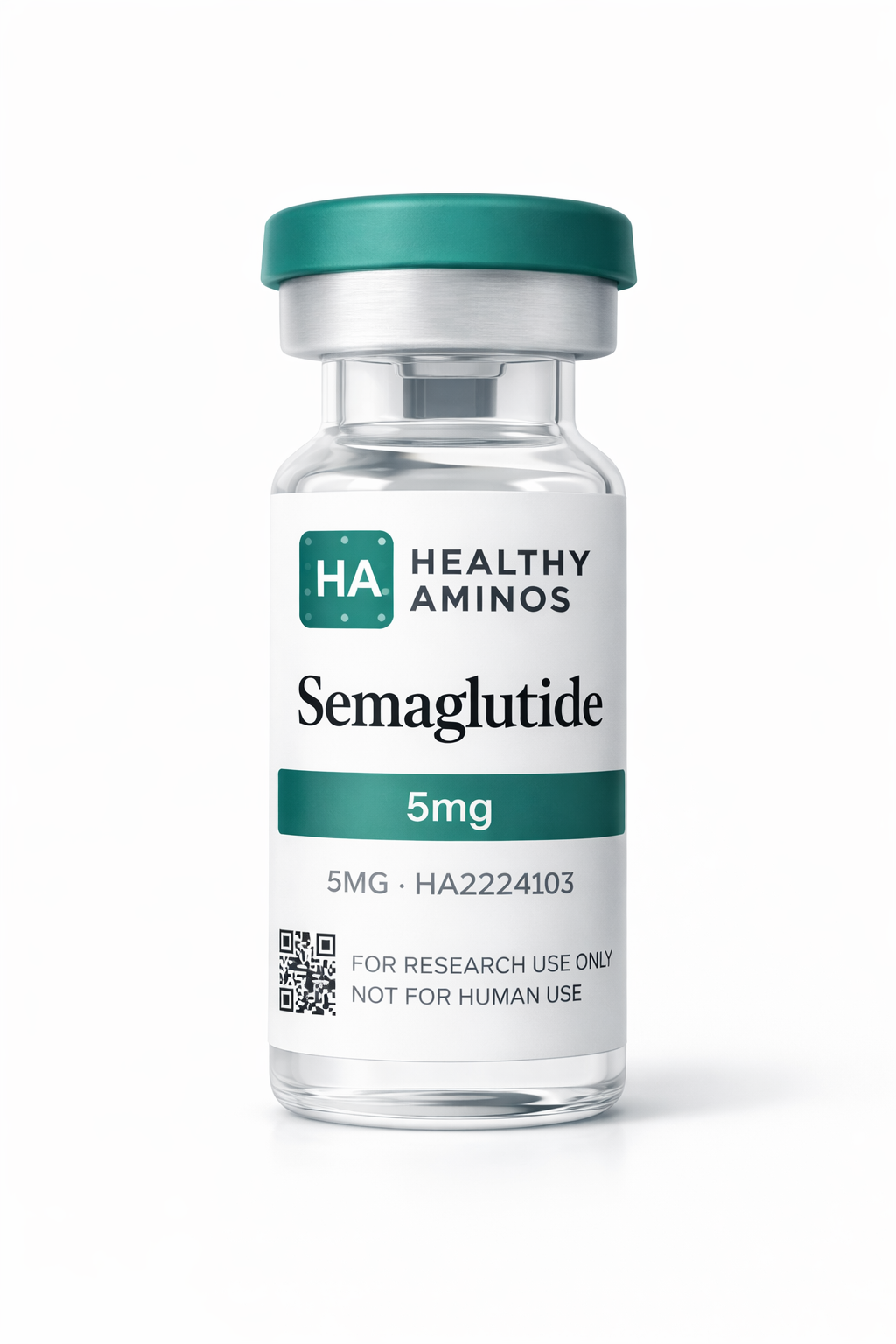 Semaglutide 10mg lyophilized peptide vial — Healthy Aminos