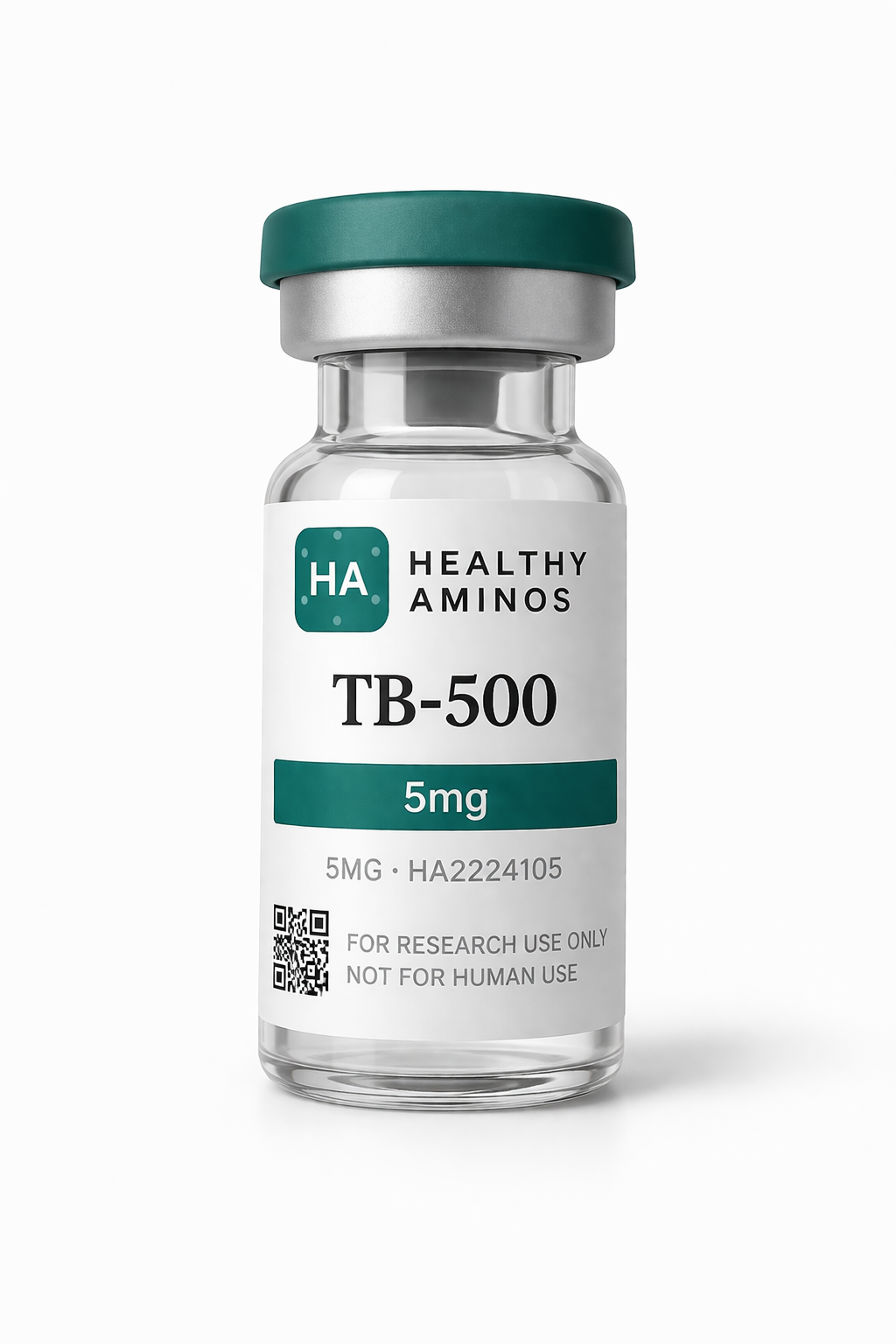 TB-500 5mg lyophilized peptide vial — Healthy Aminos